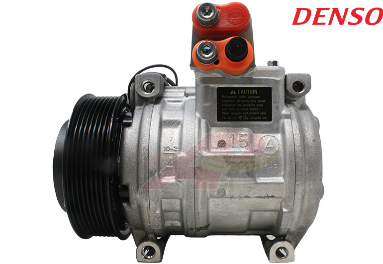 503-120 - Compresseur original (OEM) - Denso 10PA15C, 8 gorges, 12v, DCP99505